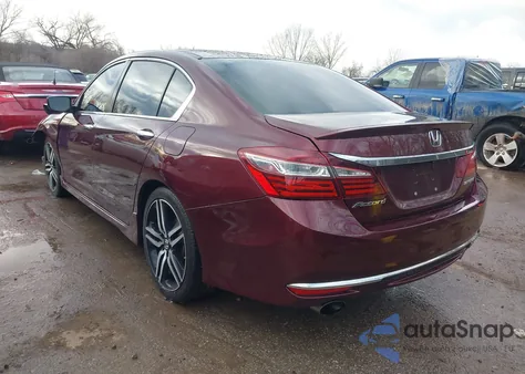 2016 Honda Accord Sport from USA, damaged, VIN 1HGCR2F57GA155751